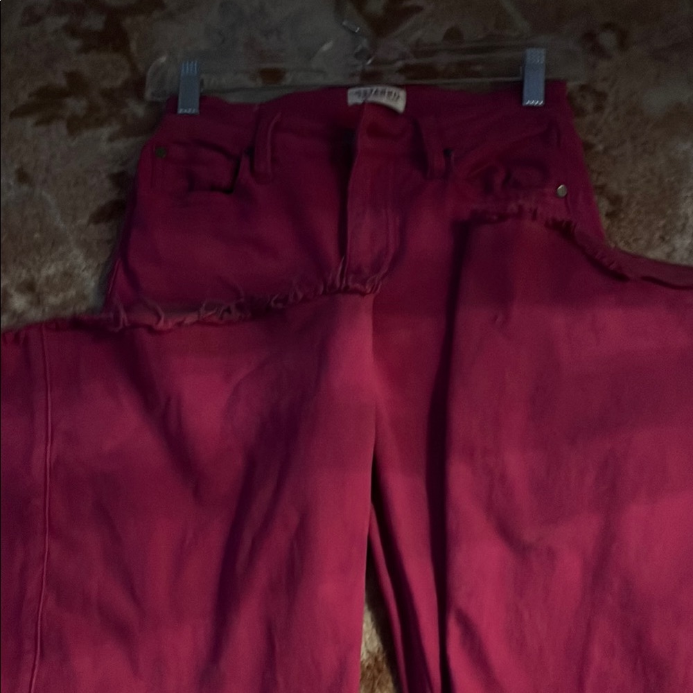 Shyanne Women's Flare Jeans - Red